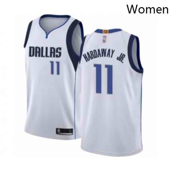 Womens Dallas Mavericks 11 Tim Hardaway Jr Swingman White Basketball Jersey Association Edition